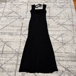 Fashion Nova Black Maxi Dress